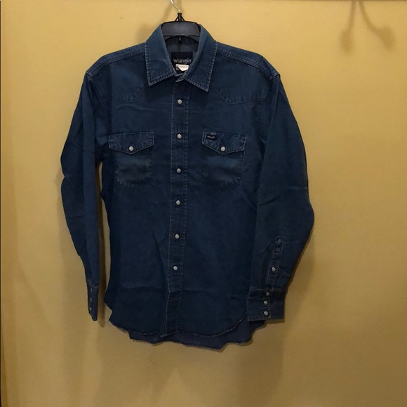 denim shirt size 16